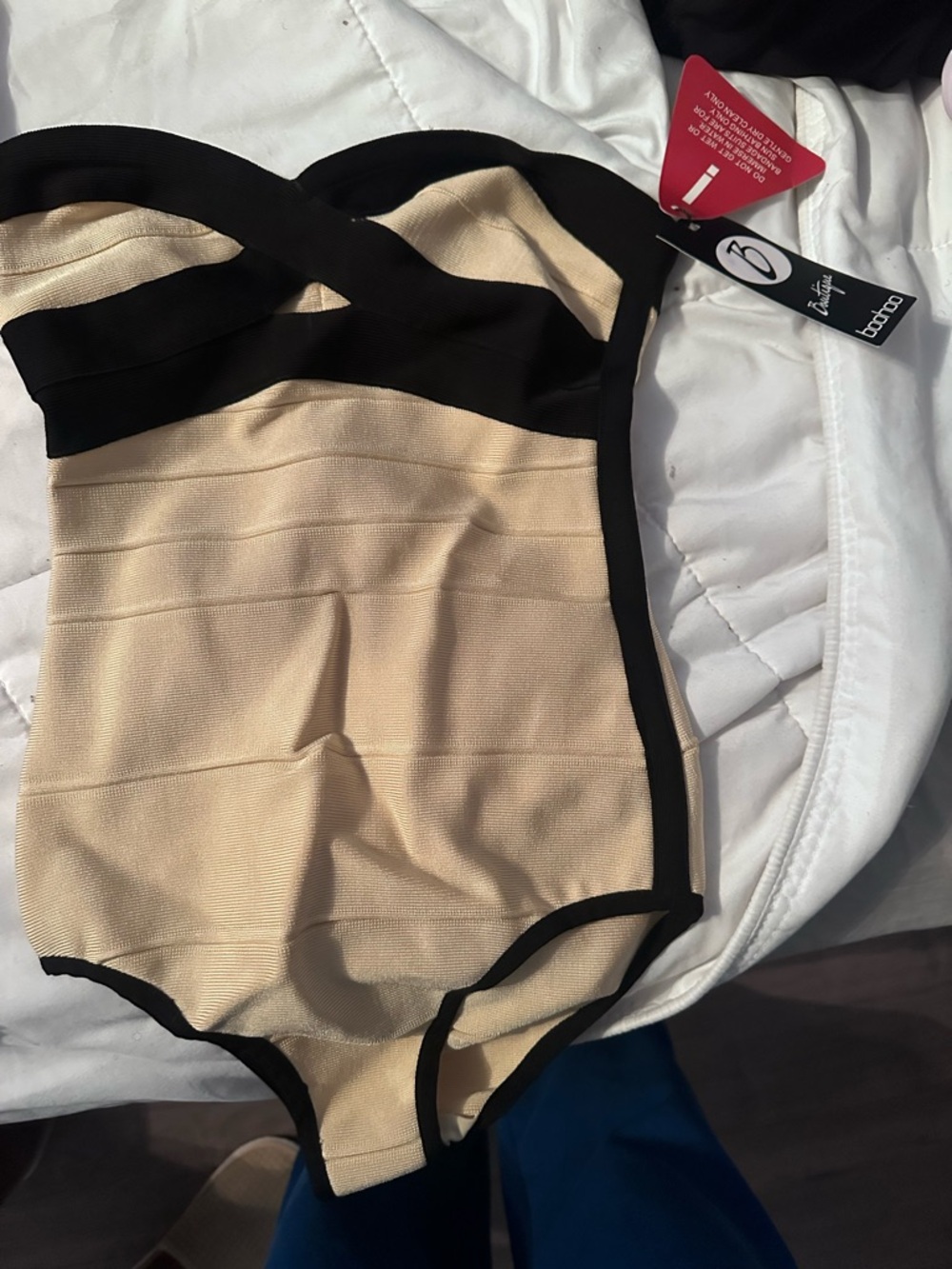 Bohoo bandage swimsuit